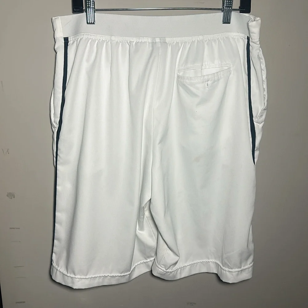 Nike Y2K White Men's Shorts with gray line